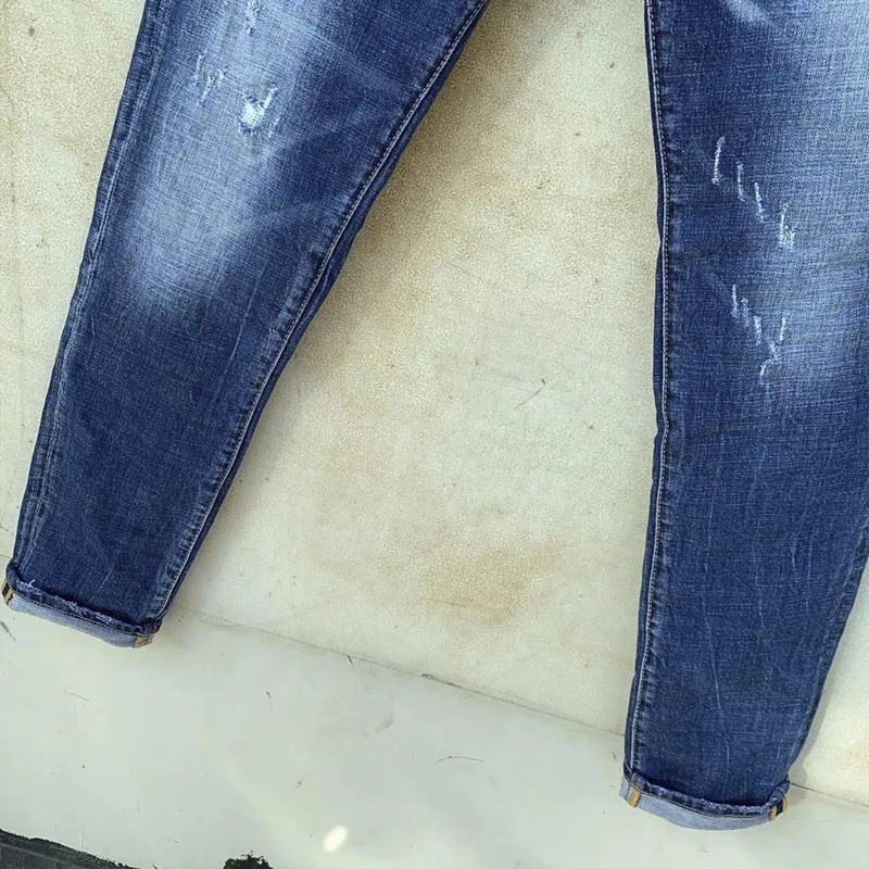 European Italy blue men dsq brand jeans pants Men slim skinny jeans Moto & Biker jeans Ankle-Length Pants hole jeans for men
European Italy blue men dsq brand jeans pants Men slim skinny jeans Moto & Biker jeans Ankle-Length Pants hole jeans for men