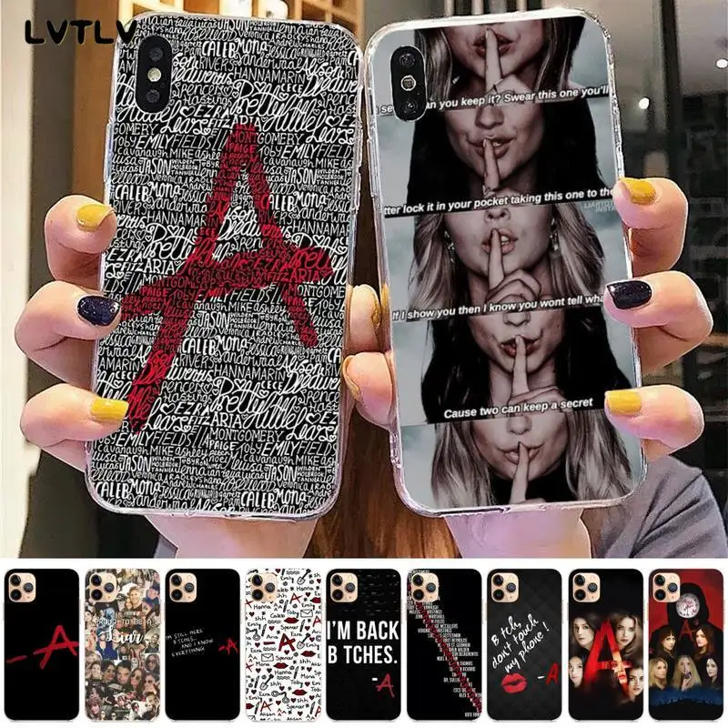 Pretty Little Liars PLL TV Show Luxury Shell Phone Case for iPhone 13 8 7 6 6S Plus X 5S SE 2020 XR 11 12 pro XS MAX
Pretty Little Liars PLL TV Show Luxury Shell Phone Case for iPhone 13 8 7 6 6S Plus X 5S SE 2020 XR 11 12 pro XS MAX