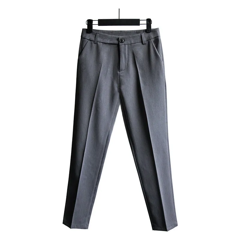 of pants commuter feet straight fair maiden work pants high waist pants of smoke tube professional west trousers
of pants commuter feet straight fair maiden work pants high waist pants of smoke tube professional west trousers