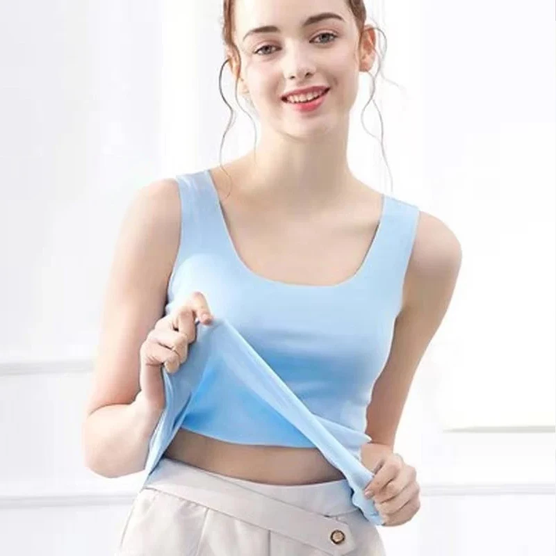 Summer Style Soft Cotton Women Tank Top Fitness Sexy Sleeveless Sport T Shirt Elegant Lady Bottoming Tees Streetwear White Tanks
Summer Style Soft Cotton Women Tank Top Fitness Sexy Sleeveless Sport T Shirt Elegant Lady Bottoming Tees Streetwear White Tanks