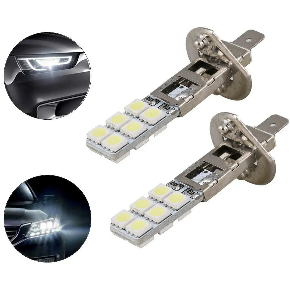 LKT 1 Pcs Big Promotion H1 High Power 12 SMD LED Bulb White Car Auto Headlight Fog Head Lights Lamp DC 12V
LKT 1 Pcs Big Promotion H1 High Power 12 SMD LED Bulb White Car Auto Headlight Fog Head Lights Lamp DC 12V