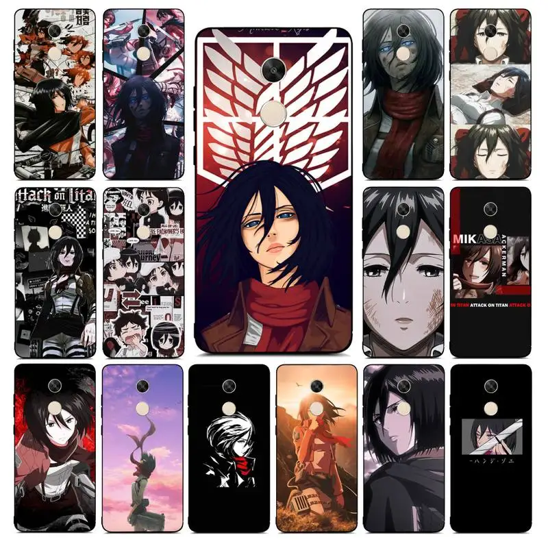 LVTLV Attack On Titan Mikasa Ackerman Phone Case for Redmi Note 8 7 9 4 6 pro max T X 5A 3 10 lite pro
LVTLV Attack On Titan Mikasa Ackerman Phone Case for Redmi Note 8 7 9 4 6 pro max T X 5A 3 10 lite pro