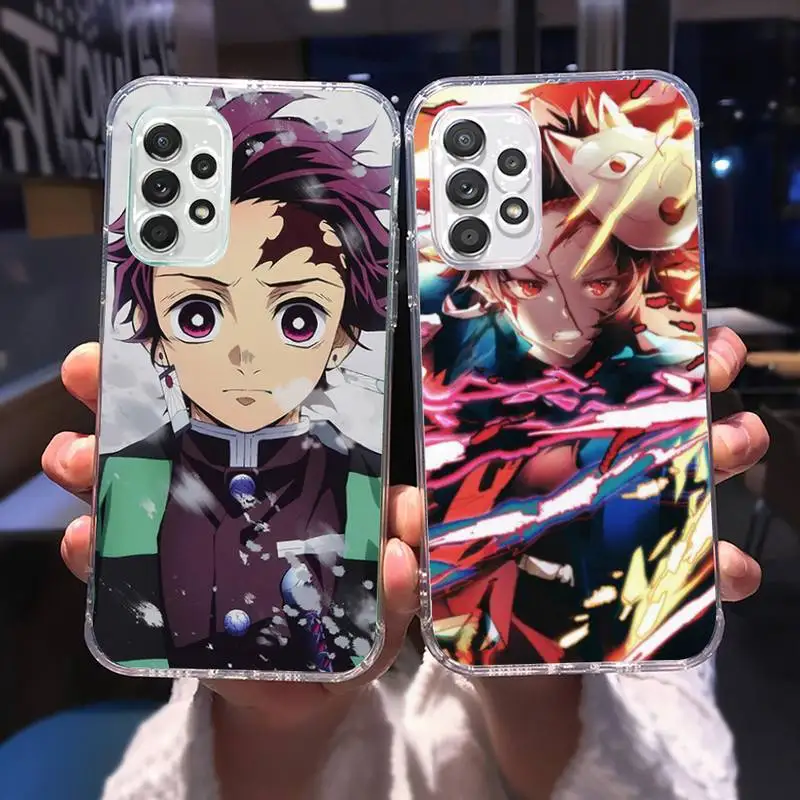 Demon Slayer Kamado Tanjirou Phone Case for Samsung A 51 50 52 12 21s 31 40 70 71 note S 20 10 21 ultra plus fe clear coque
Demon Slayer Kamado Tanjirou Phone Case for Samsung A 51 50 52 12 21s 31 40 70 71 note S 20 10 21 ultra plus fe clear coque