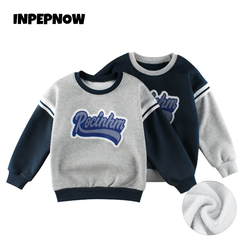 INPEPNOW 2021 Winter Plus Velvet Children's Hooded Sweatshirts for Boys Girls Letter Autumn Kids Long Sleeve Clothes 1-10Y WY111
INPEPNOW 2021 Winter Plus Velvet Children's Hooded Sweatshirts for Boys Girls Letter Autumn Kids Long Sleeve Clothes 1-10Y WY111