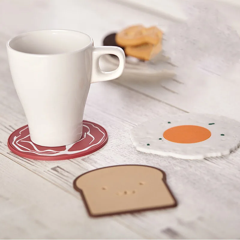 3Pcs Set Breakfast Pad Coaster Cute 3D Bionic Cartoon Fried Egg Pot Bowl Heat Insulation Non-slip Cup Holder Mat Kitchen Accesso
3Pcs Set Breakfast Pad Coaster Cute 3D Bionic Cartoon Fried Egg Pot Bowl Heat Insulation Non-slip Cup Holder Mat Kitchen Accesso