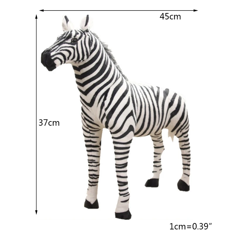 Soft Stuffed Plush Animal Pillow Realistic Zebra for Children's Birthday Gift Home Furnishings Sofa Cushion
Soft Stuffed Plush Animal Pillow Realistic Zebra for Children's Birthday Gift Home Furnishings Sofa Cushion