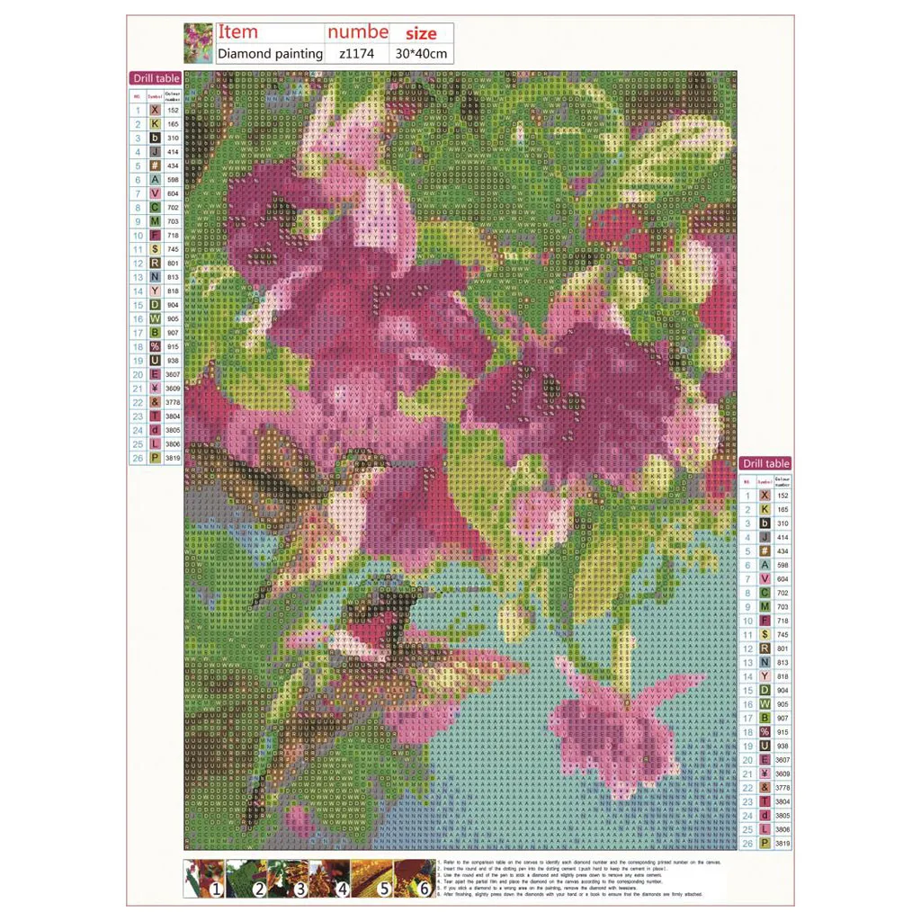 5D DIY Diamond Painting Flower Cross Stitch Kit Mosaic Diamond Embroidery Rose Full Square Drill Home Decoration
5D DIY Diamond Painting Flower Cross Stitch Kit Mosaic Diamond Embroidery Rose Full Square Drill Home Decoration