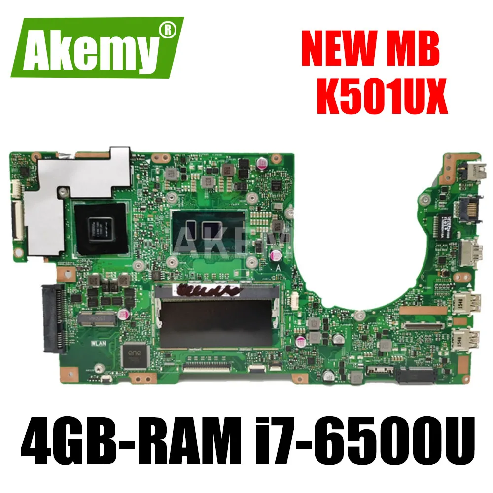 Материнская плата Akemy K501UX для ноутбука ASUS K501UX K501UB K501U K501UX DDR3 4GB-RAM i7-6500U w/ GTX950M, материнская плата графической карты
Материнская плата Akemy K501UX для ноутбука ASUS K501UX K501UB K501U K501UX DDR3 4GB-RAM i7-6500U w/ GTX950M, материнская плата графической карты