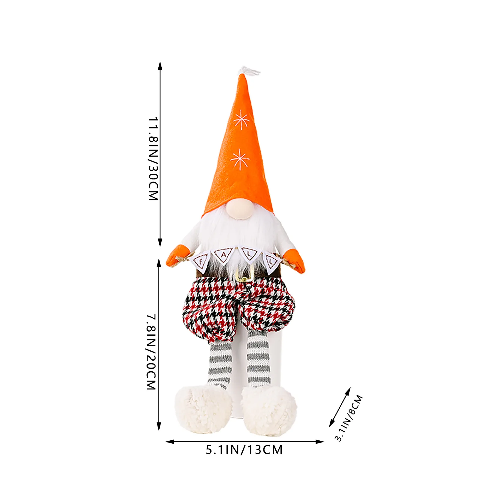Festival Lighted Faceless Doll Dfestival Lighted Faceless Doll Decoration Creative Auecoration Creative Autumn Lighted Doll Gift