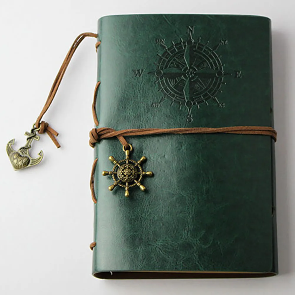 Notebook Diary Spiral Vintage Classic Pirate Artificial PU Stationery Planner Strap Replaceable Journal
Notebook Diary Spiral Vintage Classic Pirate Artificial PU Stationery Planner Strap Replaceable Journal