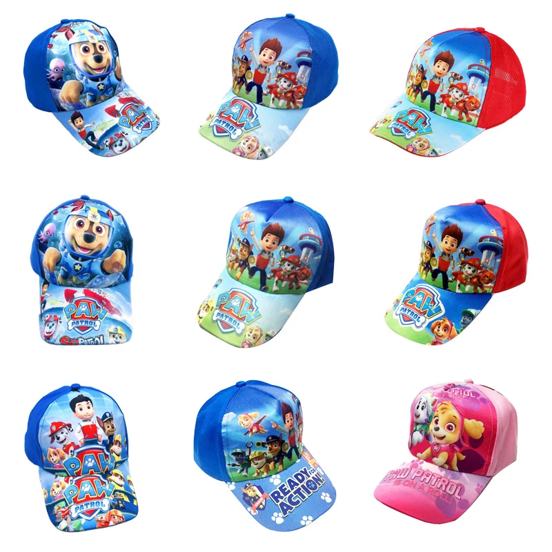 Paw Patrol Summer Children's Baseball Cap Mesh Cotton Boy Cartoon Hats Girl Baby Sun Pat Patrouille Hat Kids Toys Birthday Gift
Paw Patrol Summer Children's Baseball Cap Mesh Cotton Boy Cartoon Hats Girl Baby Sun Pat Patrouille Hat Kids Toys Birthday Gift