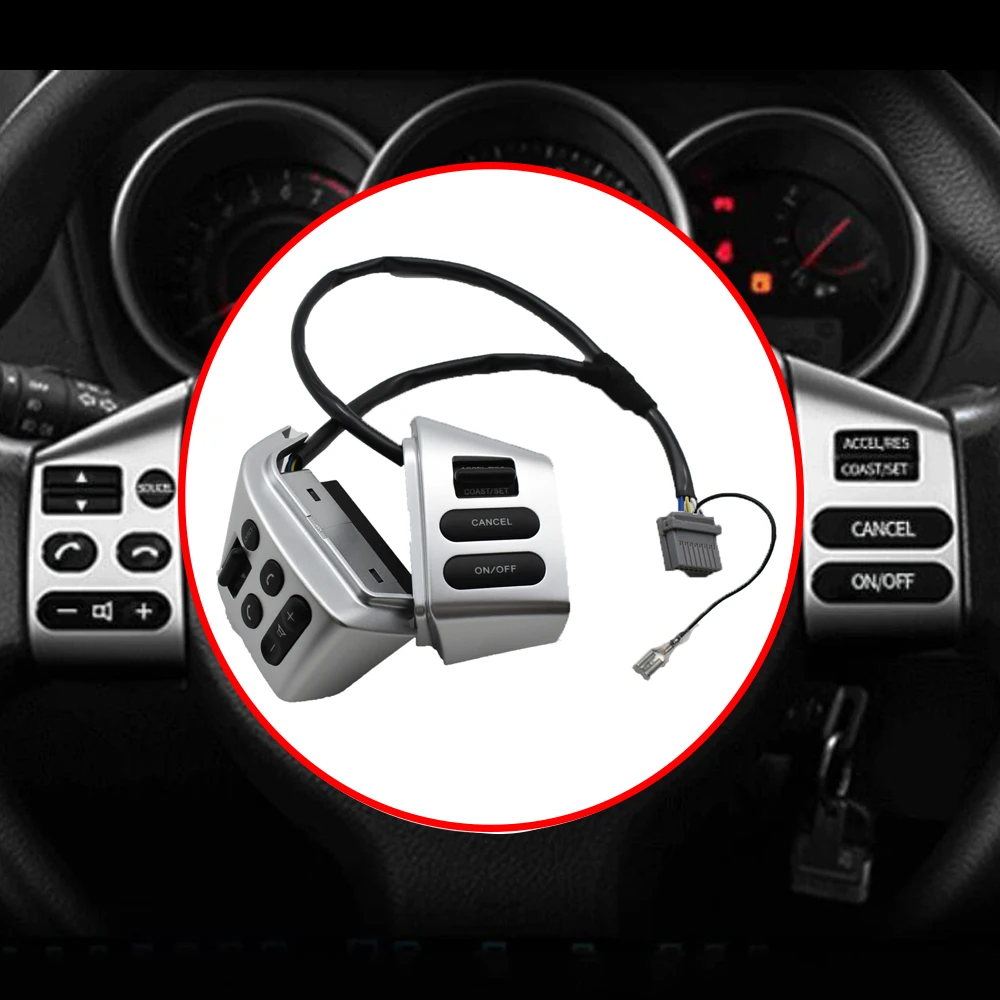 For Nissan LIVINA 2007-2010 TIIDA 2005-2008 classic sylphy 2005-2019 Steering Wheel Cruise Control Audio Volume Switch Button
For Nissan LIVINA 2007-2010 TIIDA 2005-2008 classic sylphy 2005-2019 Steering Wheel Cruise Control Audio Volume Switch Button