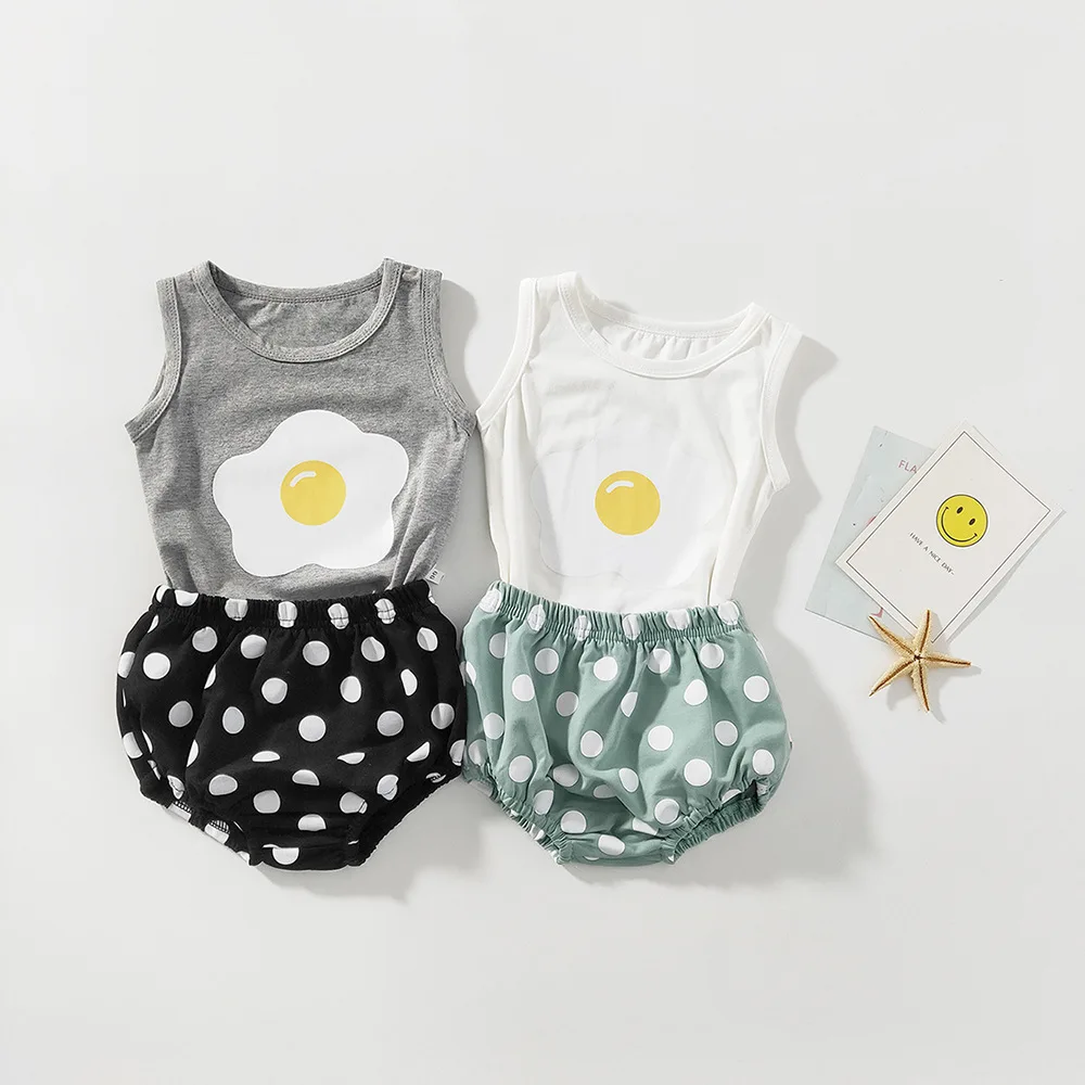 summer cool newborn sleeveless print tops vest dot bottoms infant clothing toddler baby kids clothes sets 2pcs 0-12M
summer cool newborn sleeveless print tops vest dot bottoms infant clothing toddler baby kids clothes sets 2pcs 0-12M
