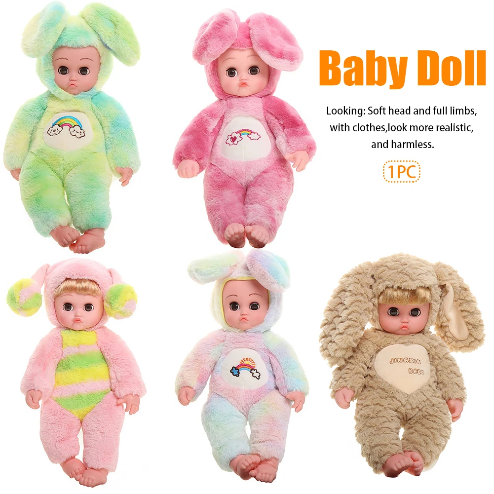 Baby Doll Simulation Cute Lifelike Home Soft Plush Portable 40cm Funny Kids Children Interactive Toy Real Touch Birthday Gift
Baby Doll Simulation Cute Lifelike Home Soft Plush Portable 40cm Funny Kids Children Interactive Toy Real Touch Birthday Gift