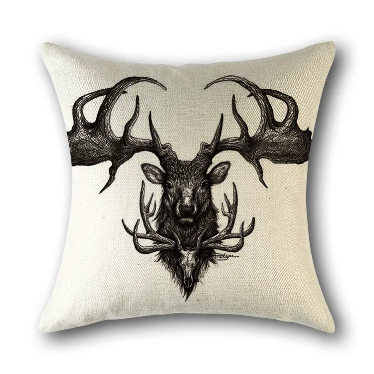 Nordic animal elephant rhinoceros linen pillow cushion cover sofa office car cushion cover
Nordic animal elephant rhinoceros linen pillow cushion cover sofa office car cushion cover