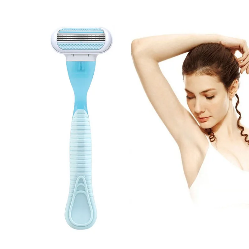 1 Razor Handle + 4 Replaceable Razor Blades Women Manual Shaving Barber Trimmer Bikini Razor Underarm Razor Whole Body Use
1 Razor Handle + 4 Replaceable Razor Blades Women Manual Shaving Barber Trimmer Bikini Razor Underarm Razor Whole Body Use