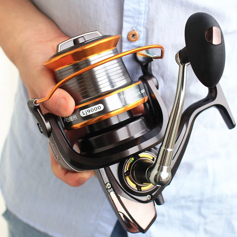 5000-8000 Series Metal Fishing Reel 12 BB Bevel Cup Far Throw Spinning Wheel 5.1:1 High Speed Spool Saltwater Fishing Accessory
5000-8000 Series Metal Fishing Reel 12 BB Bevel Cup Far Throw Spinning Wheel 5.1:1 High Speed Spool Saltwater Fishing Accessory