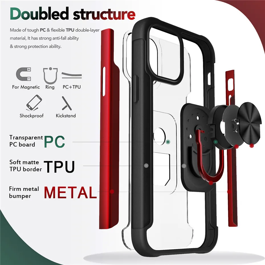 Case For iPhone 12 Pro Max 11pro 7 8 Plus XS XR Transparent Back Cover Holder Ultra Thin Kickstand Phone Case For iPhone 12 Mini
Case For iPhone 12 Pro Max 11pro 7 8 Plus XS XR Transparent Back Cover Holder Ultra Thin Kickstand Phone Case For iPhone 12 Mini