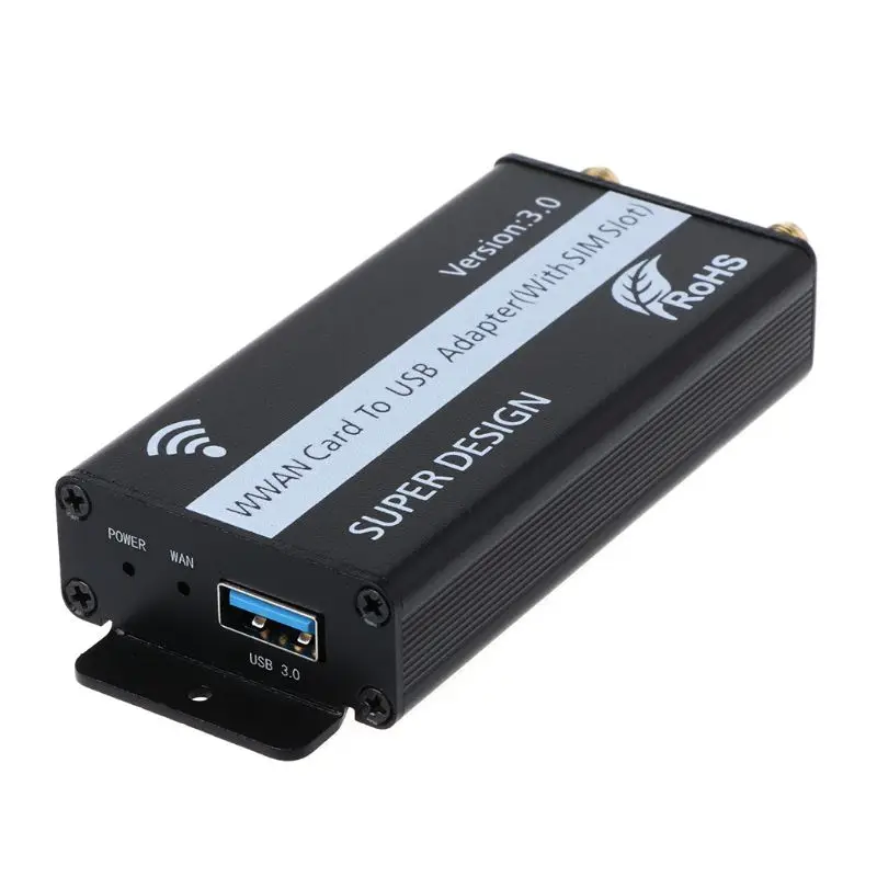 NGFF M.2 to USB 3.0 Adapter with SIM Card Slot for WWAN/LTE/4G Module (Including the Outer Case)
NGFF M.2 to USB 3.0 Adapter with SIM Card Slot for WWAN/LTE/4G Module (Including the Outer Case)