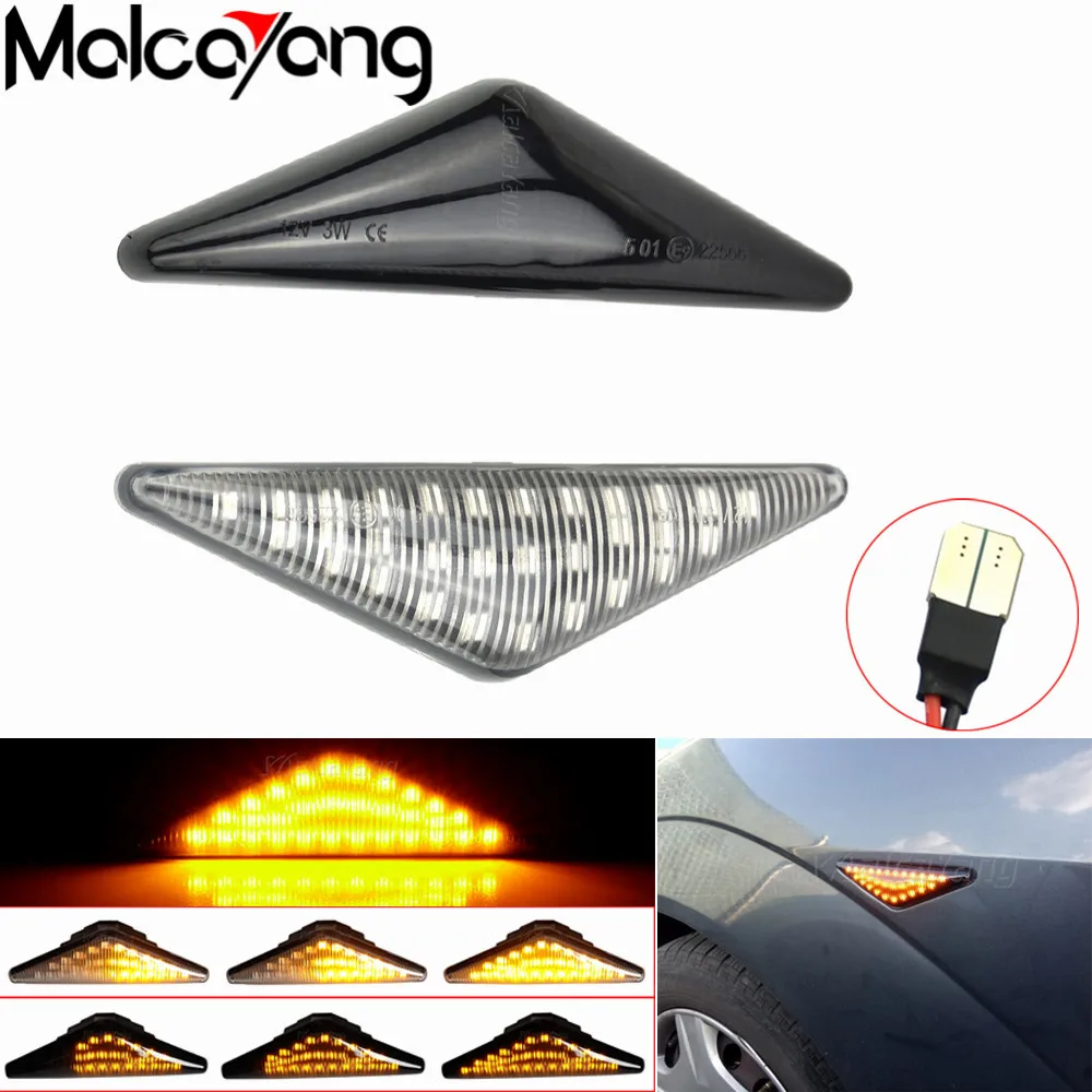 Dynamic Side Marker LED Turn Signal Light Repeater Sequential Lamp For Ford Focus Mk1 1998-2004 Mondeo Mk3 2000-2007
Dynamic Side Marker LED Turn Signal Light Repeater Sequential Lamp For Ford Focus Mk1 1998-2004 Mondeo Mk3 2000-2007