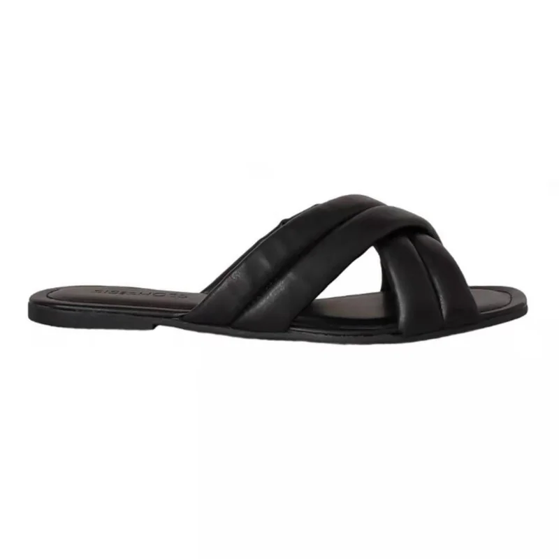 Summer Women Flat Heel Slippers Pu Leather Handmade Sewing Corss Strap Open Toe Rubber Sole Outdoor Beach Slides Ladies Shoes
Summer Women Flat Heel Slippers Pu Leather Handmade Sewing Corss Strap Open Toe Rubber Sole Outdoor Beach Slides Ladies Shoes