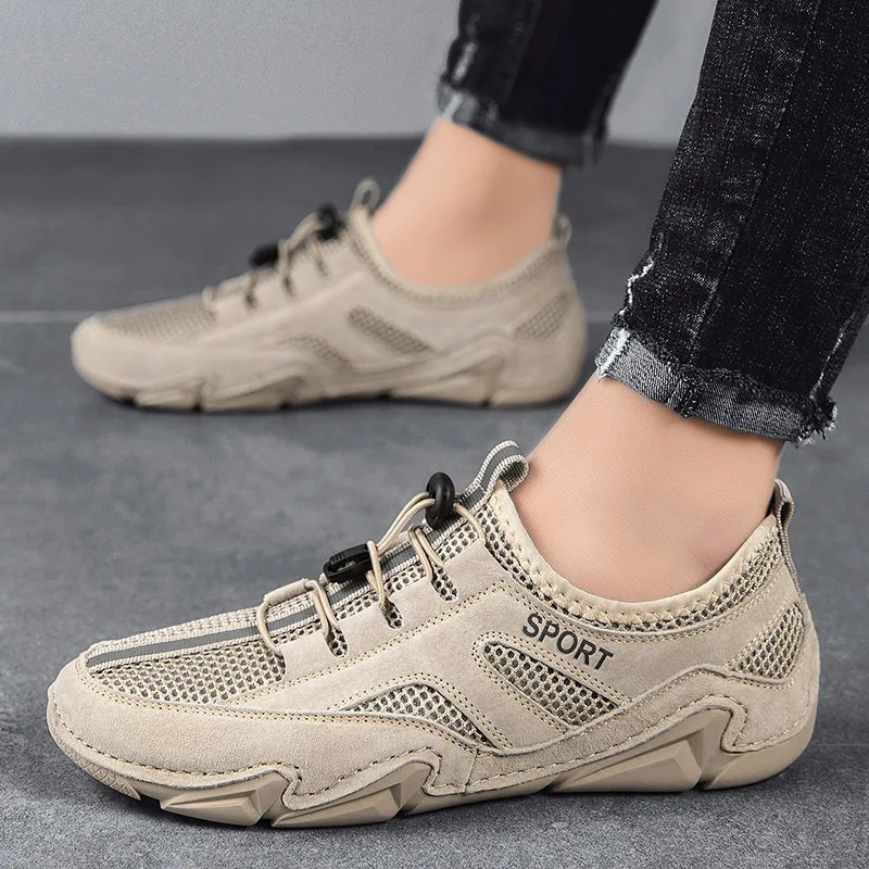 Men's Summer Mesh Shoes Breathable Quality Octopus Shoes Large Size Comfortable Driving Footwear 2021 Fashion Men Flat Loafers
Men's Summer Mesh Shoes Breathable Quality Octopus Shoes Large Size Comfortable Driving Footwear 2021 Fashion Men Flat Loafers