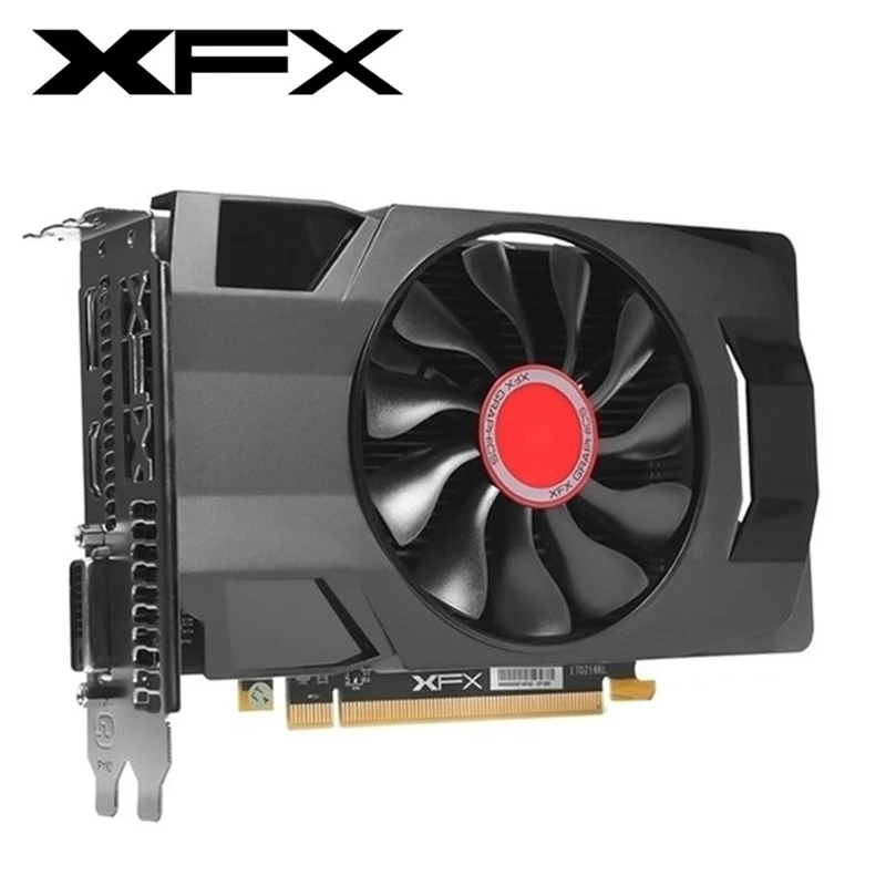 Оригинальная видеокарта XFX RX 560 4 Гб Radeon RX560 AMD игровой экран игровая карта GPU