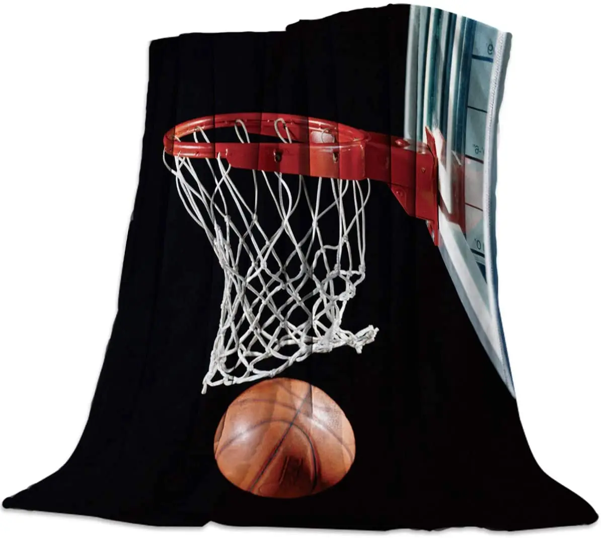 Basketball Throw Fleece Blanket for Bed Couch Sofa 3D Basketball with Hoop Lightweight Soft Warm Premium Plush Fleece Blanket
Basketball Throw Fleece Blanket for Bed Couch Sofa 3D Basketball with Hoop Lightweight Soft Warm Premium Plush Fleece Blanket
