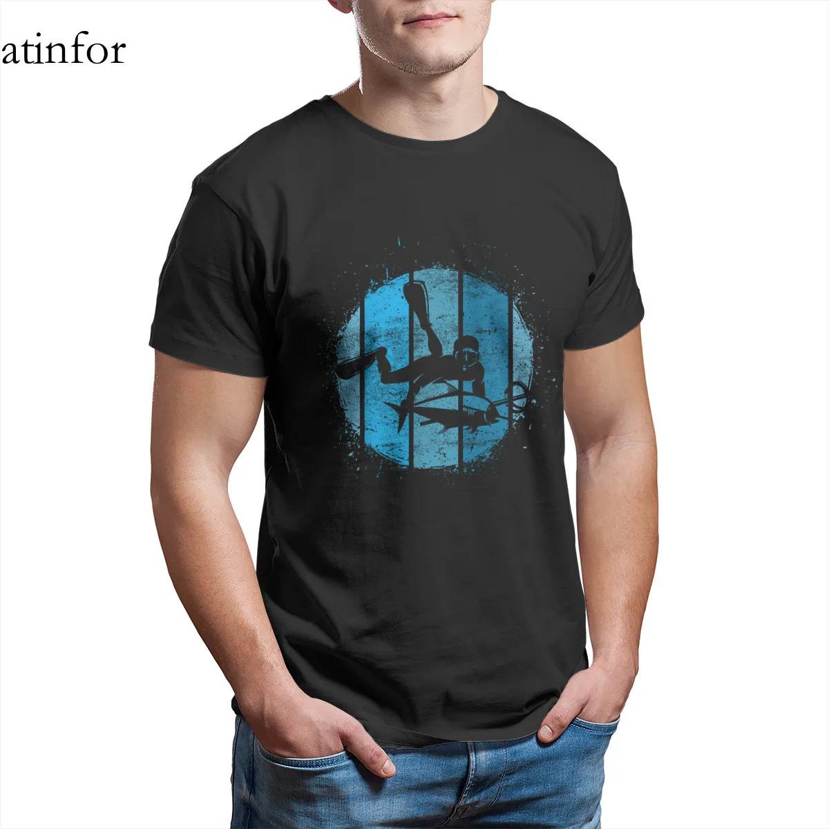 Spearfishing Ocean Underwater Hunting Freediver T-Shirt Custom Fashion Games Black Oversized Couples Punk Gothic T-shirt 14004
Spearfishing Ocean Underwater Hunting Freediver T-Shirt Custom Fashion Games Black Oversized Couples Punk Gothic T-shirt 14004