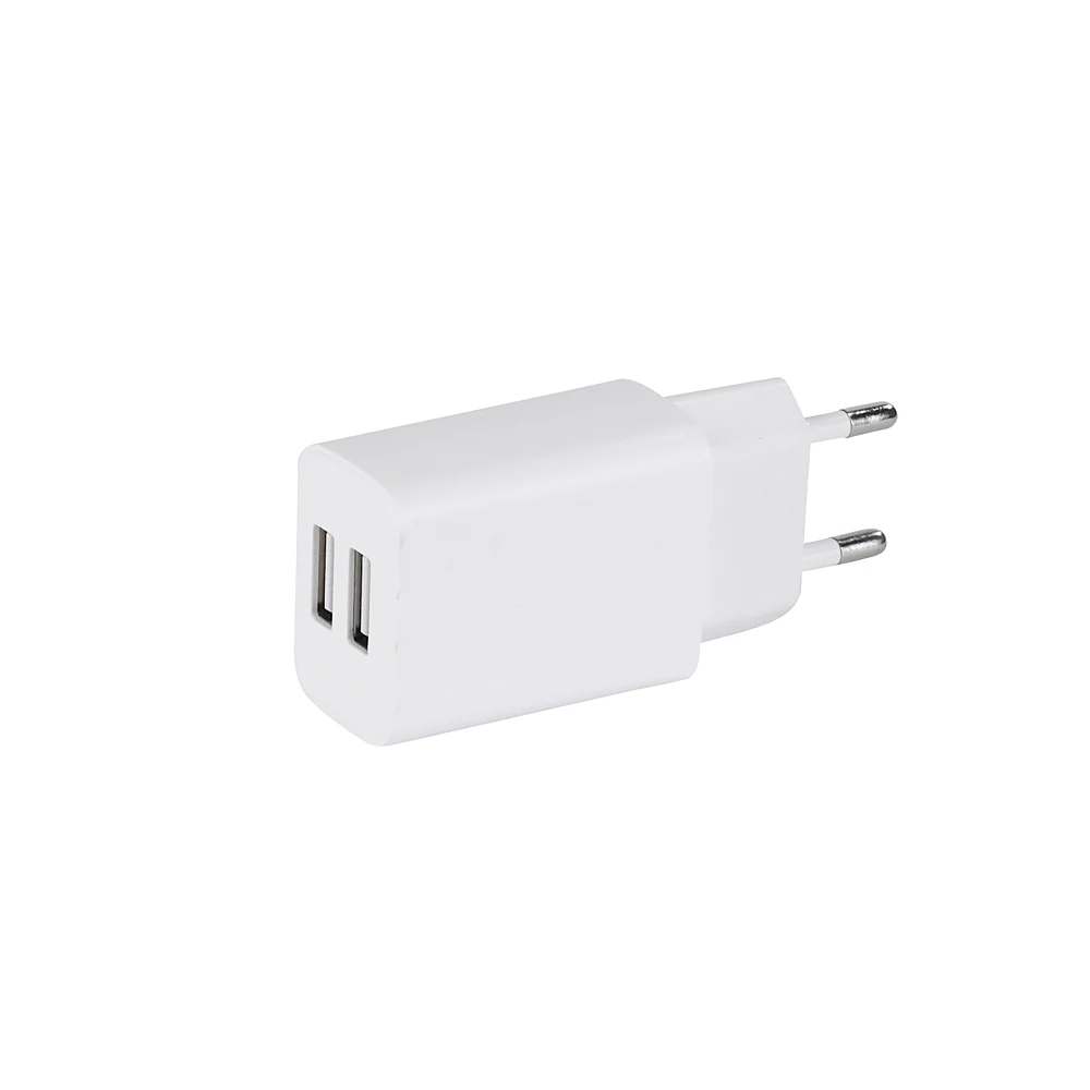 Dual USB Charger Fast Charging Adapter 5V/2A EU plug for iPhone 12 Pro 18W Portable Universal Quick Charger for Xiaomi Samsung
Dual USB Charger Fast Charging Adapter 5V/2A EU plug for iPhone 12 Pro 18W Portable Universal Quick Charger for Xiaomi Samsung