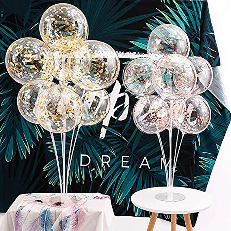 1 Set of Table Balloon Stick Holder with 7 Balloon Sticks, Wedding Party, Holidays Anniversary Decorations baby shower
1 Set of Table Balloon Stick Holder with 7 Balloon Sticks, Wedding Party, Holidays Anniversary Decorations baby shower