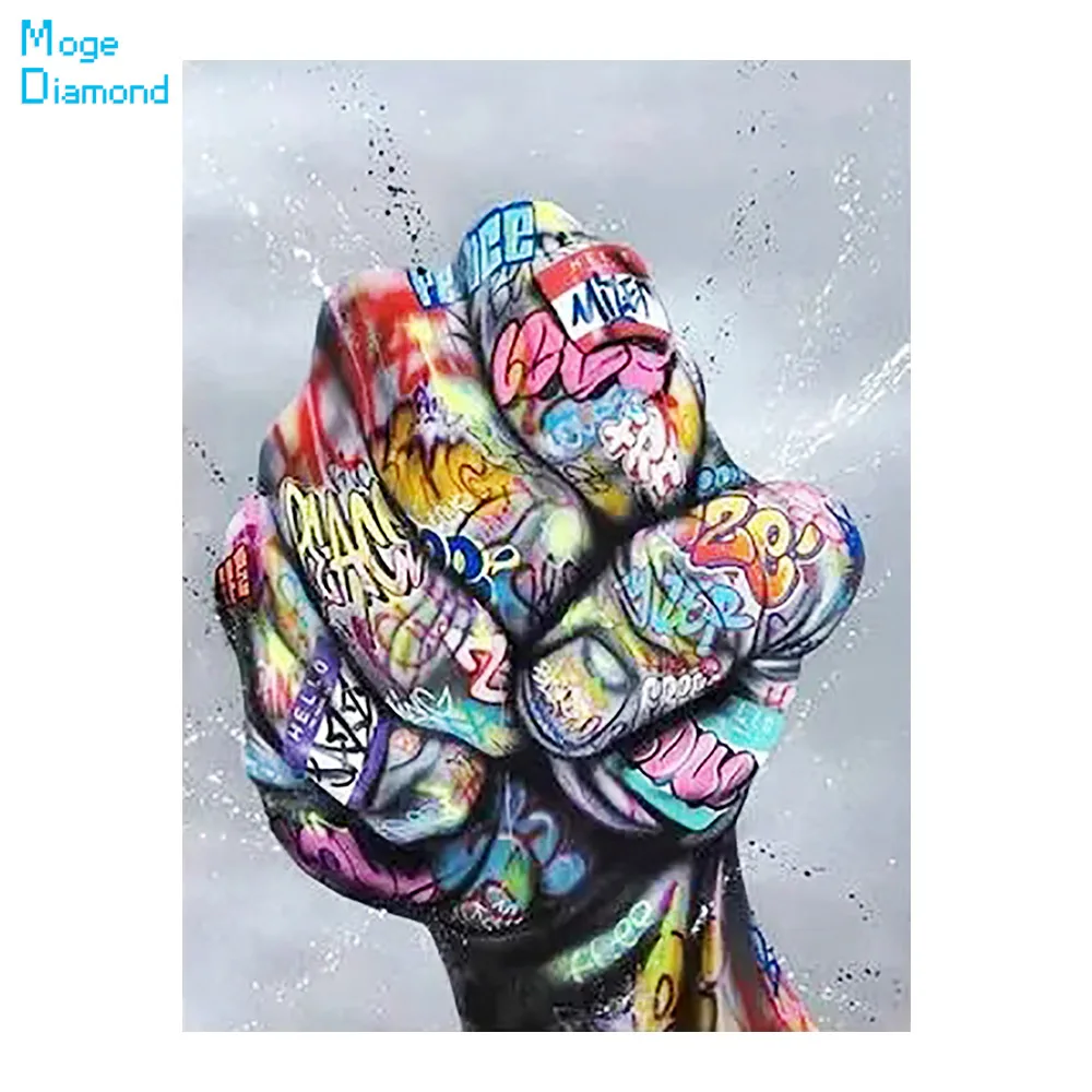 Street Graffiti Fist Diamond Painting Round Full Drill Nouveaute Needlework Mosaic Embroidery 5D Cross Stitch Cartoon Picture
Street Graffiti Fist Diamond Painting Round Full Drill Nouveaute Needlework Mosaic Embroidery 5D Cross Stitch Cartoon Picture