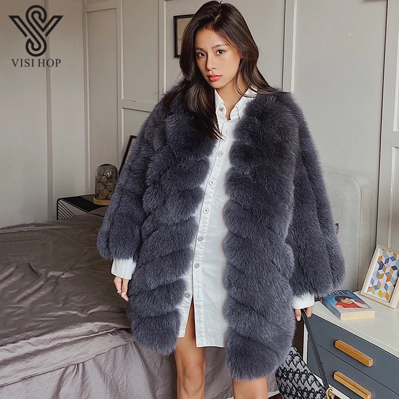 VS111016 new available hot sale cloak real fox fur coat women winter fashion jacket medium coat
VS111016 new available hot sale cloak real fox fur coat women winter fashion jacket medium coat