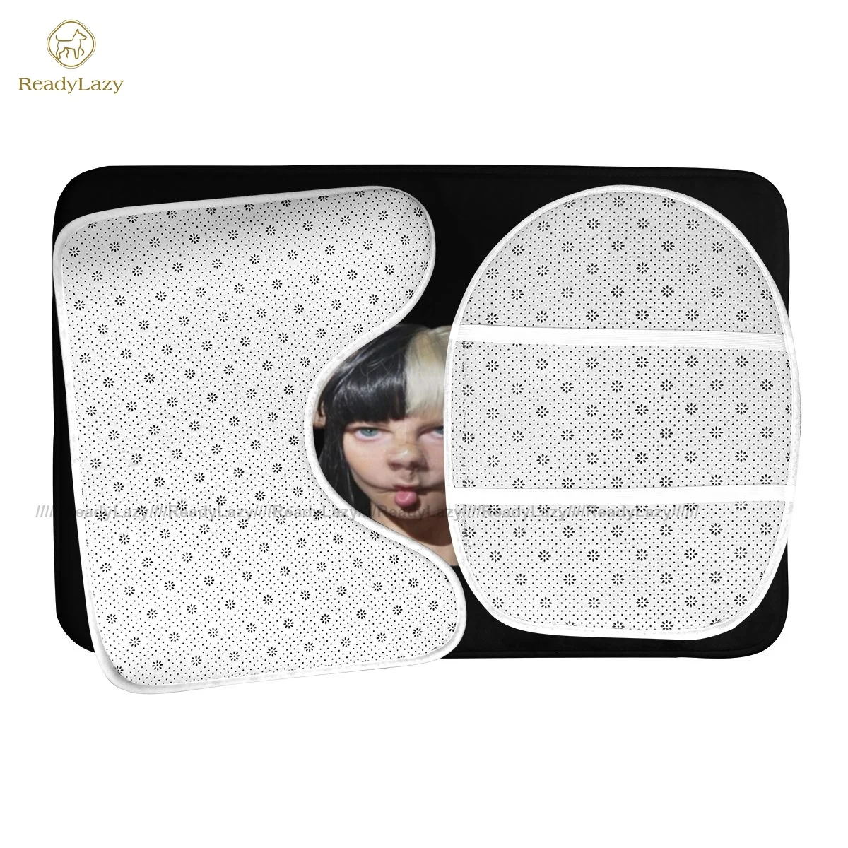 Sia Bath Mat 3 Piece Soft Foot Bathroom Mat Set Modern Polyester Bathroom Rug
Sia Bath Mat 3 Piece Soft Foot Bathroom Mat Set Modern Polyester Bathroom Rug
