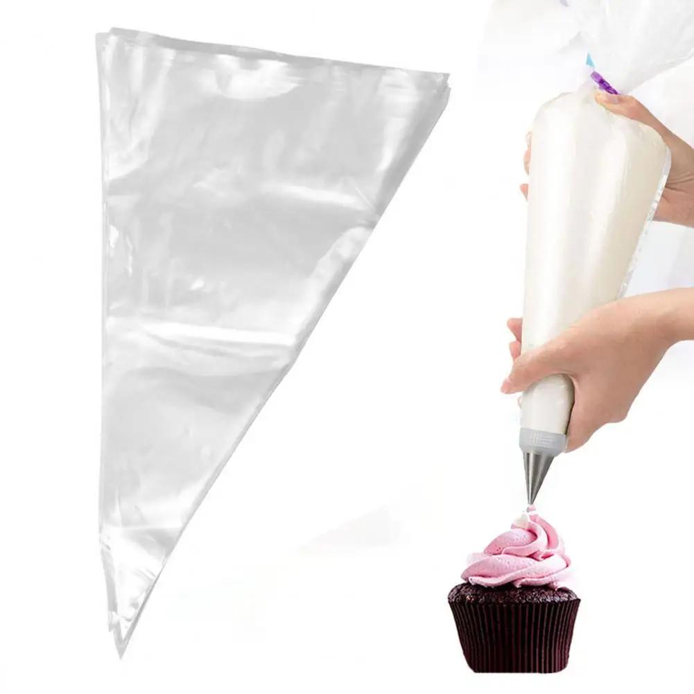 50Pcs/Set Piping Bag Disposable Efficient Grip Thickened Cake Frosting Decorate Bag for Cream Icing
50Pcs/Set Piping Bag Disposable Efficient Grip Thickened Cake Frosting Decorate Bag for Cream Icing