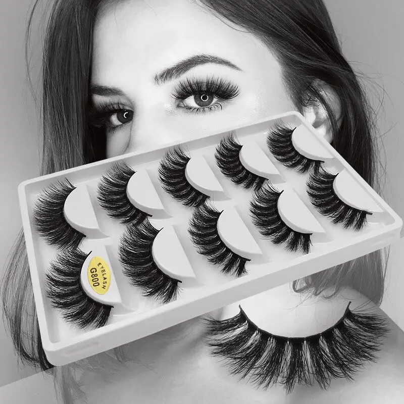 5/2 Pairs Fluffy Faux Mink Eyelashes Natural Long False Eyelash Extension Handmade Volume 3d Lashes Makeup Faux Cils Cilios
5/2 Pairs Fluffy Faux Mink Eyelashes Natural Long False Eyelash Extension Handmade Volume 3d Lashes Makeup Faux Cils Cilios