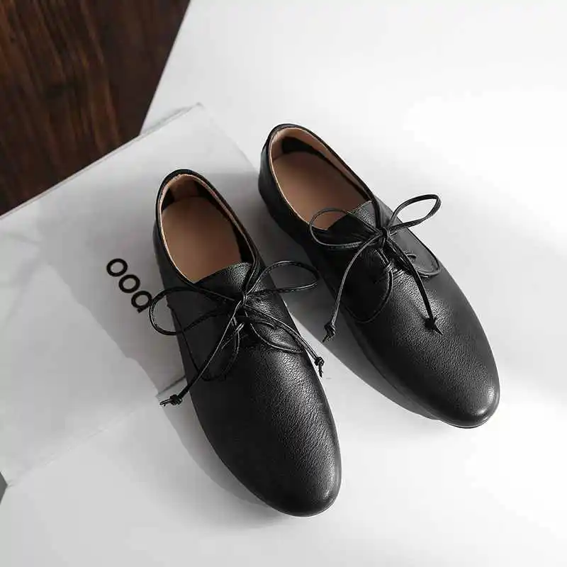 Krazing Pot genuine leather sweet fashion leisure shoes round toe low heels solid women spring cozy elegant lace up pumps L35
Krazing Pot genuine leather sweet fashion leisure shoes round toe low heels solid women spring cozy elegant lace up pumps L35