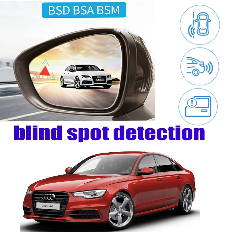 Car BSD BSA BSM Blind Area Spot Warning Safety Drive Alert Mirror Rear Radar Detection System For Audi A6 A6L C6 4F 2006~2011
Car BSD BSA BSM Blind Area Spot Warning Safety Drive Alert Mirror Rear Radar Detection System For Audi A6 A6L C6 4F 2006~2011