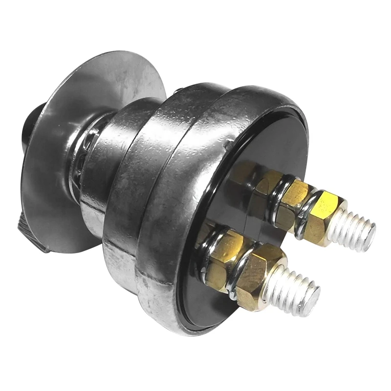 High Current Master Battery Disconnect Switch with Faceplate Battery Power Cut Isolator for Car, RV and Boat
High Current Master Battery Disconnect Switch with Faceplate Battery Power Cut Isolator for Car, RV and Boat