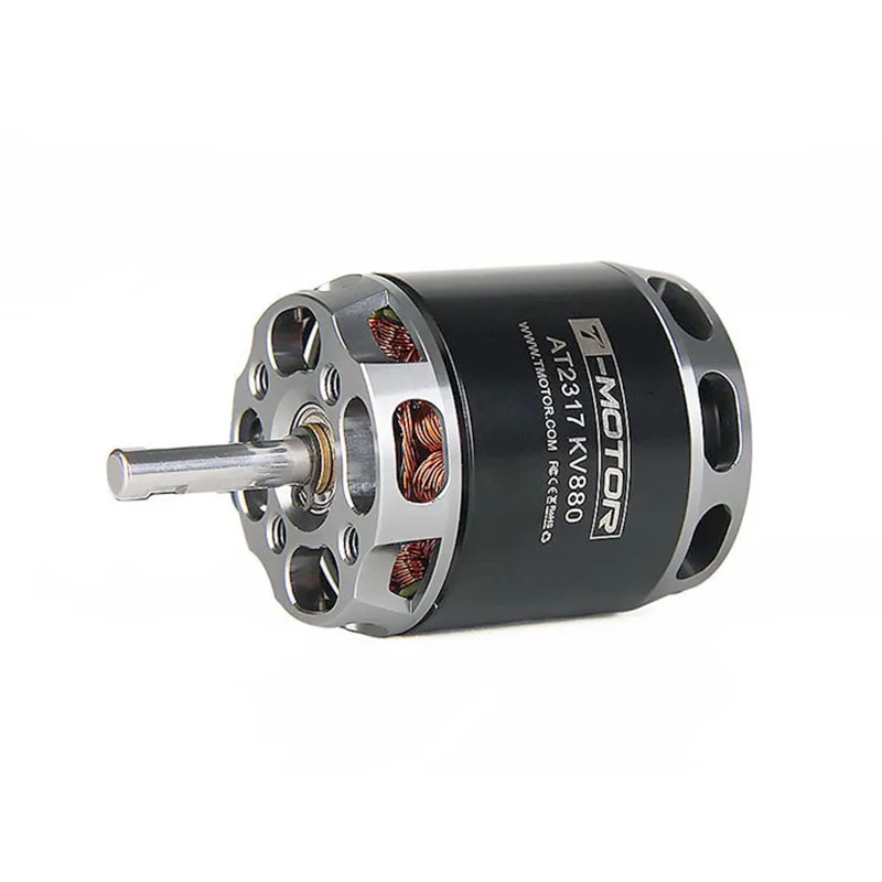 T-MOTOR AT2317 880kv 1400kv 1250kv Long Shaft Outer Rotor Brushless Motor For FPV Fixed Wing Airplane / Rc Racing Drone Parts
T-MOTOR AT2317 880kv 1400kv 1250kv Long Shaft Outer Rotor Brushless Motor For FPV Fixed Wing Airplane / Rc Racing Drone Parts