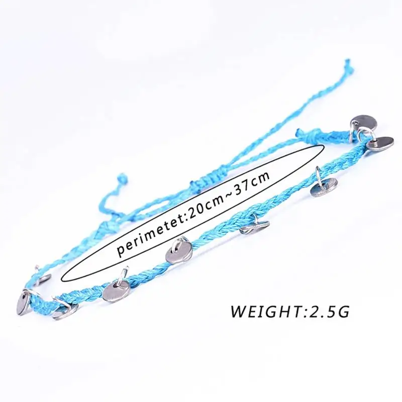 Bohemian Braided Handmade Charms Bracelets For Women Men Wax Chain Knot Rope Bracelet Anklet Ethnic Jewelry
Bohemian Braided Handmade Charms Bracelets For Women Men Wax Chain Knot Rope Bracelet Anklet Ethnic Jewelry