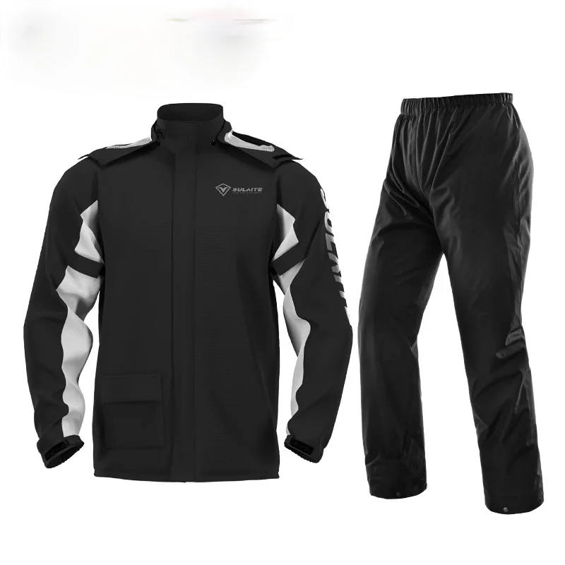 Black Waterproof Raincoat Hiking Windproof Hoodie Suit Raincoat Rains for Men Motorcycle Impermeables Household Items EI50RC
Black Waterproof Raincoat Hiking Windproof Hoodie Suit Raincoat Rains for Men Motorcycle Impermeables Household Items EI50RC