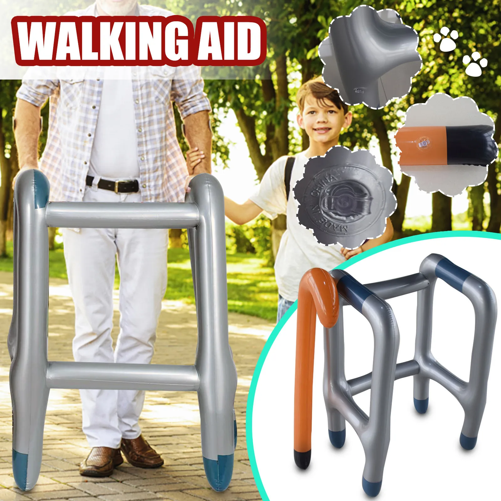 Надувной ходунок и тростник, игрушка для Хэллоуина в рамке, новинка, надувная трость, костюм для Хэллоуина, товары для косплея
Надувной ходунок и тростник, игрушка для Хэллоуина в рамке, новинка, надувная трость, костюм для Хэллоуина, товары для косплея