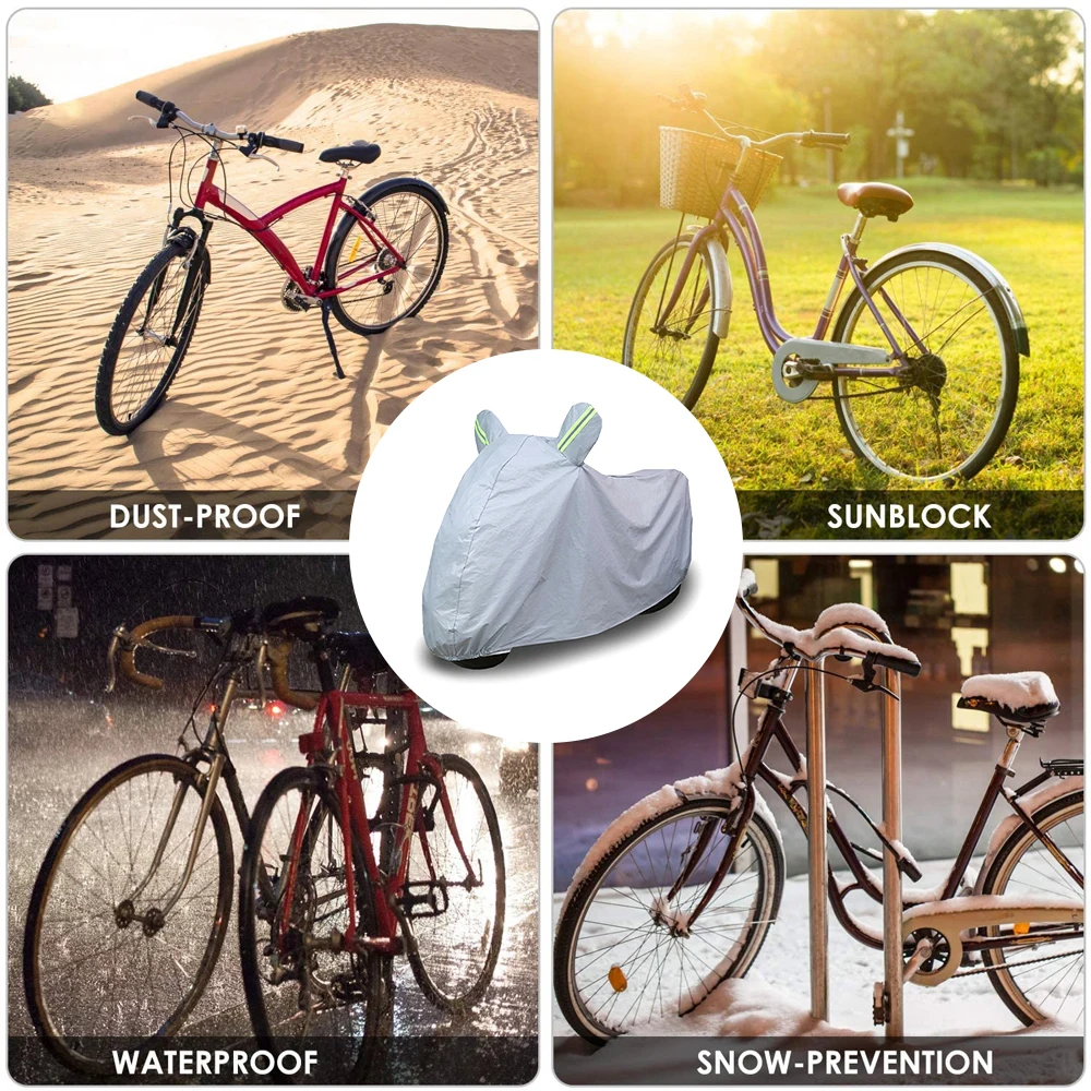 Reflective Motorcycle Cover All Season Waterproof Anti Dust Scooter Prevent Sun Foldable Motorcycle Cover Outdoor Protection
Reflective Motorcycle Cover All Season Waterproof Anti Dust Scooter Prevent Sun Foldable Motorcycle Cover Outdoor Protection