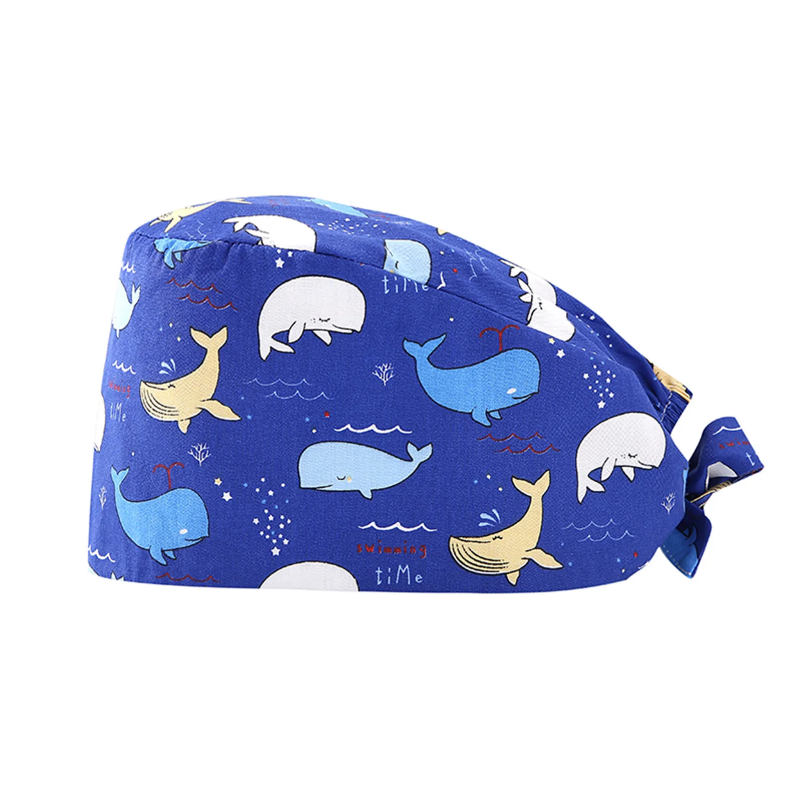 Nurse Adjustable Multicolor Print Hat With Sweatband Stand-ear Protection With Sweatband Cartoon Printing Nursing Caps Scrub Cap
Nurse Adjustable Multicolor Print Hat With Sweatband Stand-ear Protection With Sweatband Cartoon Printing Nursing Caps Scrub Cap