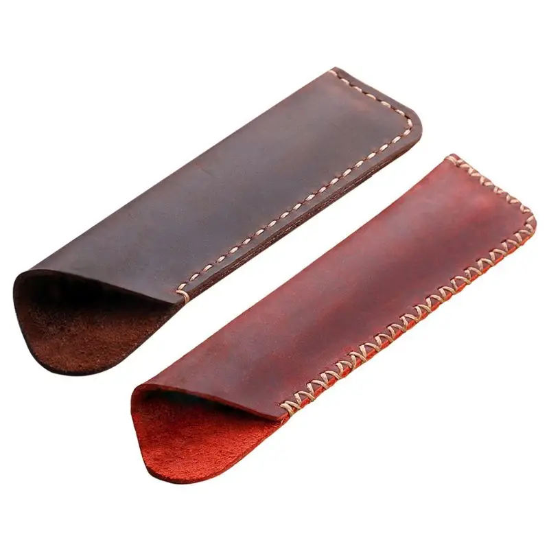 Кожаный держатель для ручки в стиле ретро, защитный чехол для шариковой ручки с закругленными углами, ручная работа, перьевой мешок для ручк... 
Кожаный держатель для ручки в стиле ретро, защитный чехол для шариковой ручки с закругленными углами, ручная работа, перьевой мешок для ручк...