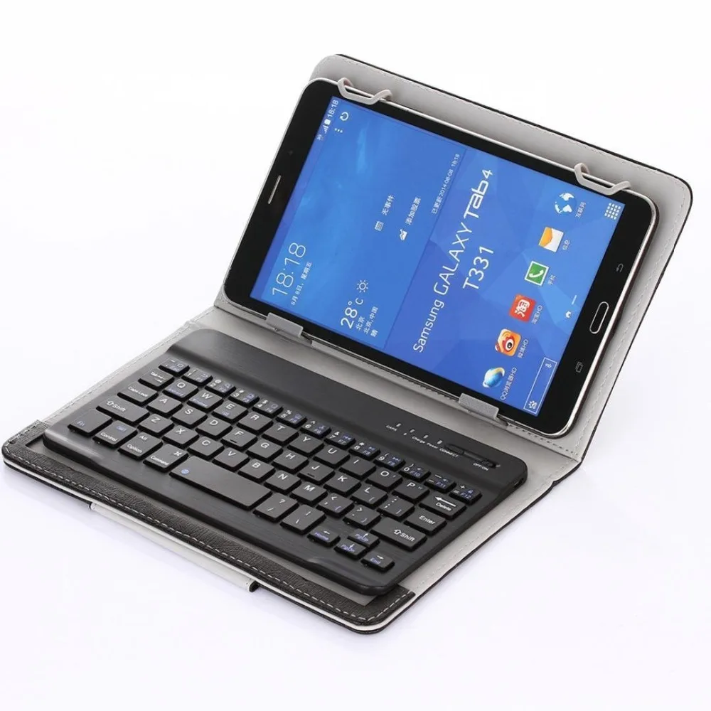 Wireless Bluetooth Keyboard PU Leather Stand Case for Samsung Galaxy Tab S3 9.7 T820 T825 tablet Universal Cover+pen+OTG
Wireless Bluetooth Keyboard PU Leather Stand Case for Samsung Galaxy Tab S3 9.7 T820 T825 tablet Universal Cover+pen+OTG