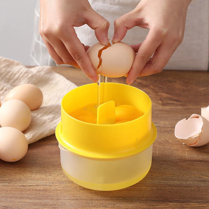 Plastic Egg White Yolk Separator High-capacity Cooking Gadgets And Baking Kitchen Accessories Home Kitchen Egg Separation Tools
Plastic Egg White Yolk Separator High-capacity Cooking Gadgets And Baking Kitchen Accessories Home Kitchen Egg Separation Tools