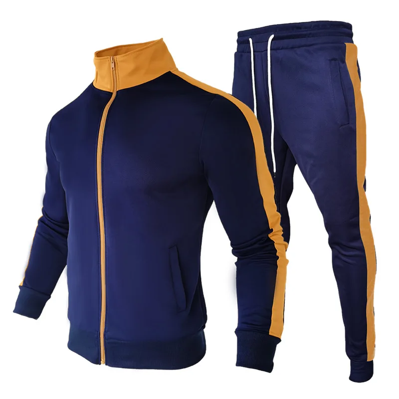 Traksuits for Men Two Piece Sweatsuit Set Sweatshirt+pants Men's Cardigan Sportwear Color Matching Stand-up Collar Casual Clothe
Traksuits for Men Two Piece Sweatsuit Set Sweatshirt+pants Men's Cardigan Sportwear Color Matching Stand-up Collar Casual Clothe