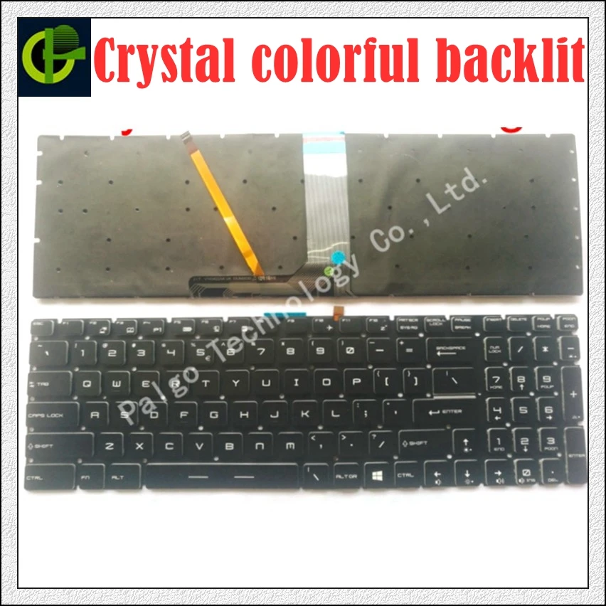 New English backlit colorful Keyboard for MSI MS-16K2 MS-16L2 MS-16JB MS-179B MS-1796 MS-1799 MS-16J9 MS-1792 S1N-3E00211-SA0 US
New English backlit colorful Keyboard for MSI MS-16K2 MS-16L2 MS-16JB MS-179B MS-1796 MS-1799 MS-16J9 MS-1792 S1N-3E00211-SA0 US